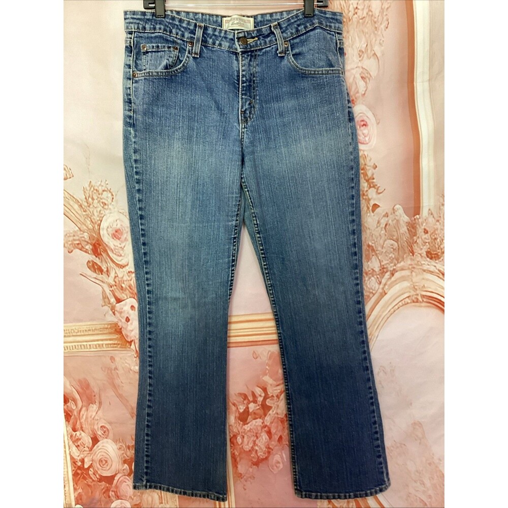Levi Strauss Women's Jeans Relaxed Fit Boot Cut 550  12M 31 Inseam
